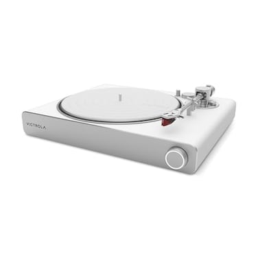 Victrola Stream Carbon WiFi Streaming 2Speed Turntable with Bluetooth Works with Sonos UPnP WiFi Streaming Roon Ready Relay Ortofon 2M Red Cartridge Carbon Fiber Tonearm WhiteSilver