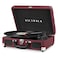 Victrola Journey Bluetooth Portable Suitcase Record Player with Builtin Speakers 3 Speed Vinyl Record Player RCA Out Headphone Jack Marsala