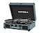 Victrola Journey Bluetooth Portable Suitcase Record Player with Builtin Speakers 3 Speed Vinyl Record Player RCA Out Headphone Jack Smoky Blue