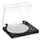 Fluance RT85N Turntable with Nagaoka MP110 Cartridge Acrylic Platter Speed Control and Vibration Isolation Piano Black
