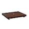 Fluance IB40 Turntable Isolation Base AntiVibration Wood Platform for Enhanced Sound Clarity and Superior Damping with Height Adjustable Feet Bubble Level Universal Compatibility Natural Walnut