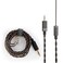HIDIZS BL25 Detachable Balanced Earphone Cable 25mm Plug Replacement Headphone Audio Cord Headphone Upgraded Cable2 Pin 078mm IEM Cord for MS4 MS2 MS1 KZ ES4 ZSR ZST ZSR ED16 ZS10 TFZ TRN 25mm