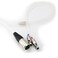 NewFantasia HiFi Cable 4pin XLR Balanced Male for Audeze LCD2 LCD3 LCD4 LCDX LCDXC MM500 Headphone Silver Plated Replacement Audio Upgrade Cable