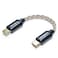 GUCraftsman USB C Type C to Type C Headphone Amplifier Cable 6N Single Crystal Silver for FiiO BTR5 Q1 Q3 Q3s Qudelix 5K xDuoo Link2 XD05PLUS E1DA 9038G3 9038S 9038D Lotoo PAW S2