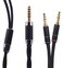KK Cable NKA Compatible Upgrade Audio Cable Replacement for Earphone Cable T1 II T5 Headphone 44mm Plug Audio Upgrade Cable NKA 15M49FT
