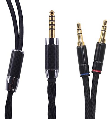 KK Cable NKA Compatible Upgrade Audio Cable Replacement for Earphone Cable T1 II T5 Headphone 44mm Plug Audio Upgrade Cable NKA 15M49FT