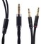 KK Cable NKA Compatible Upgrade Audio Cable Replacement for Earphone Cable T1 II T5 Headphone 44mm Plug Audio Upgrade Cable NKA 15M49FT