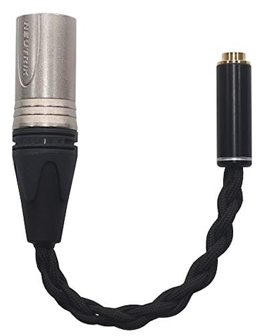 KK Cable XL44 HiFi 4pin XLR Balanced Male to 44mm Trrs Female Balanced Cable Headphone Audio Adapter XL44