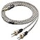 GUCraftsman 6N Single Crystal Silver Upgrade Headphones Cable 4Pin XLR25mm44mm Balance Headphone Upgrade Cable for Sony MDRZ7 MDRZ7M2 MDRZ1R 44mm Plug