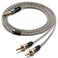 GUCraftsman 6N Single Crystal Silver Upgrade Headphones Cable 4Pin XLR25mm44mm Balance Headphone Upgrade Cable for Sony MDRZ7 MDRZ7M2 MDRZ1R 44mm Plug