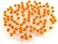 DGZZI UY2 Gell Connector 100PCS Waterproof Orange Clear Twin Blade 2 Wire Gel Filled Crimp Connector