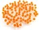 DGZZI UY2 Gell Connector 100PCS Waterproof Orange Clear Twin Blade 2 Wire Gel Filled Crimp Connector