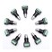 Arnorin 35mm Panel Mount Jack Female Terminal Block Stereo Connector 10 Pack