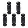 CNBTR RJ45 Coupler Underwater Ethernet LAN IP68 Cable Wire Connector ion M25 Gland No Shielded Double Cable Use for Outdoor LED Equipment Pack of 5