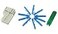 LEITE 10pcs LC UPC Fiber Optic Quick Connector wiht Matched Tools Single Mode Mechanical Fast Connectors Adapter for FTTH CATV Network Instrument for 2x3mm Butterfly Cable