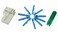 LEITE 10pcs LC UPC Fiber Optic Quick Connector wiht Matched Tools Single Mode Mechanical Fast Connectors Adapter for FTTH CATV Network Instrument for 2x3mm Butterfly Cable