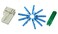 LEITE 10pcs LC UPC Fiber Optic Quick Connector wiht Matched Tools Single Mode Mechanical Fast Connectors Adapter for FTTH CATV Network Instrument for 2x3mm Butterfly Cable