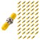 GwliUni 50 Pcs ST to ST Coupler Fiber Optic Adapter Simplex Connecting Converter