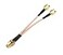 RedYutou 4G Antenna SMA Connector V Type Splitter Coax Cable 6inch 15cm Not Applicable to TV