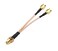 RedYutou 4G Antenna SMA Connector V Type Splitter Coax Cable 6inch 15cm Not Applicable to TV