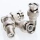 SATMAXIMUM Cctv4Less BNC Male Plug to F Female Jack Adapter Coax Connector 10203050100 Pack 100