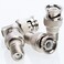SATMAXIMUM Cctv4Less BNC Male Plug to F Female Jack Adapter Coax Connector 10203050100 Pack 100