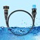 DearChan 8Pin Transducer to 12Pin Sounder Adapter Cable with XID for Model 18079194 Replace for Part Number 0101212210