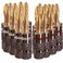 Goaycer Speaker Connector Banana Plugs 24K Gold Plated Brass 4mm Plug 12 Pairs24 pcs