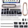 Glarks 635Pcs Connector Housing MaleFemale Pin Connector 40 Pin 254mm Pitch Pin Headers and 10 Wire Rainbow Color Flat Ribbon IDC Wire Cable