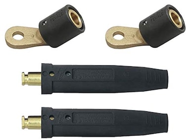 Tweco Male Cable Connector wTerminal Lug Sizes 10 20 30 40 2MPC1 2AF 1set 2MPC1 2ea 2AF