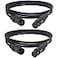 CNCESS 4Pin XLR Balanced Headphone Extension Cable Male to Female 6 Feet 2 Pack