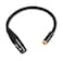Devinal XLR to 35mm TRS Adapter Cable Female to Female Balanced Audio Converter with GoldPlated Connectors for MicsMixersInterfaces 6ft NylonBraided