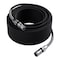 Kxable XLR Microphone Cable 150 FT XLR Male to Female Balanced Mic Cable 3Pin Shielded Speaker Cord Zinc Alloy Connectors 22AWG Pure Copper Metal Spring SR Recording Studio Podcast Black