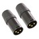 SIRS-E SIRSE 2Pack CPoint DMXterminator XLR 3 Pin DMX Terminator 120 Ohm XLR3TERM