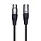 Monster Prolink Classic Microphone Cable 10 feet Silver Contact XLR Cables Mic Cable wMultiTwist Construction 95 Copper Braided Shield XLR
