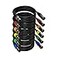 AuxLink XLR Cables 50ft 6Pack Microphone Cable Balanced XLR Male to Female Mic Cable GoldPlated 3Pins XLR Speaker Cables Compatible with Microphones Stage Lighting Speaker Systems and More