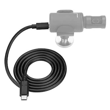 GEEKRIA for Creators USBC to Micro USB Microphone Cable Compatible with Shure MV7 MV88 MV5 MV51 MVi Replacement Mic Cord 33 ft 100 CM Black