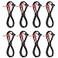 Kurrent Electric 8 Pack Effects Pedal Power Cables for use with Furman SPB89C SPB8 Pedalboards