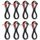 Kurrent Electric 8 Pack Effects Pedal Power Cables for use with Furman SPB89C SPB8 Pedalboards