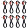 Kurrent Electric 8 Pack Effects Pedal Power Cables for use with Furman SPB89C SPB8 Pedalboards