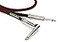 Ernie Ball Braided Instrument Cable StraightAngle 25ft RedBlack P06062