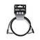 Jim Dunlop 14Inch Right Angle MXR Ribbon TRS Patch Cable 3 ft09 m DCISTR3RR