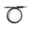 D'Addario DAddario Guitar Cable Wireless Guitar Cable Cable Cutter Included Customizable 25 Feet076 Meters Straight End 1 Pack