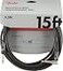 Fender Professional Series Instrument Cable Guitar Cable Guitar Accessories StraightAngle Black 15ft