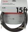 Fender Professional Series Instrument Cable Guitar Cable Guitar Accessories StraightAngle Black 15ft