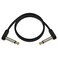 Planet Waves DAddario Accessories Flat Guitar Patch Cable Guitar Pedal Cable PWFPRR022 ft Right Angle Single Pack