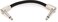Ernie Ball Flat Ribbon Patch Cable 3in Black P06225