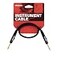Planet Waves DAddario Cable Black 1 Foot PWPC01