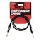 Planet Waves DAddario Guitar Cable Guitar Patch Cable 14 Inch Male to 14 Inch Male 2 Feet6096 MM Straight Ends 1 Pack