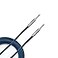D'Addario DAddario Guitar Cable Guitar Lead Instrument Cable Guitar Accessories Braided Cable 20 Feet762 Meters Blue 1 Pack
